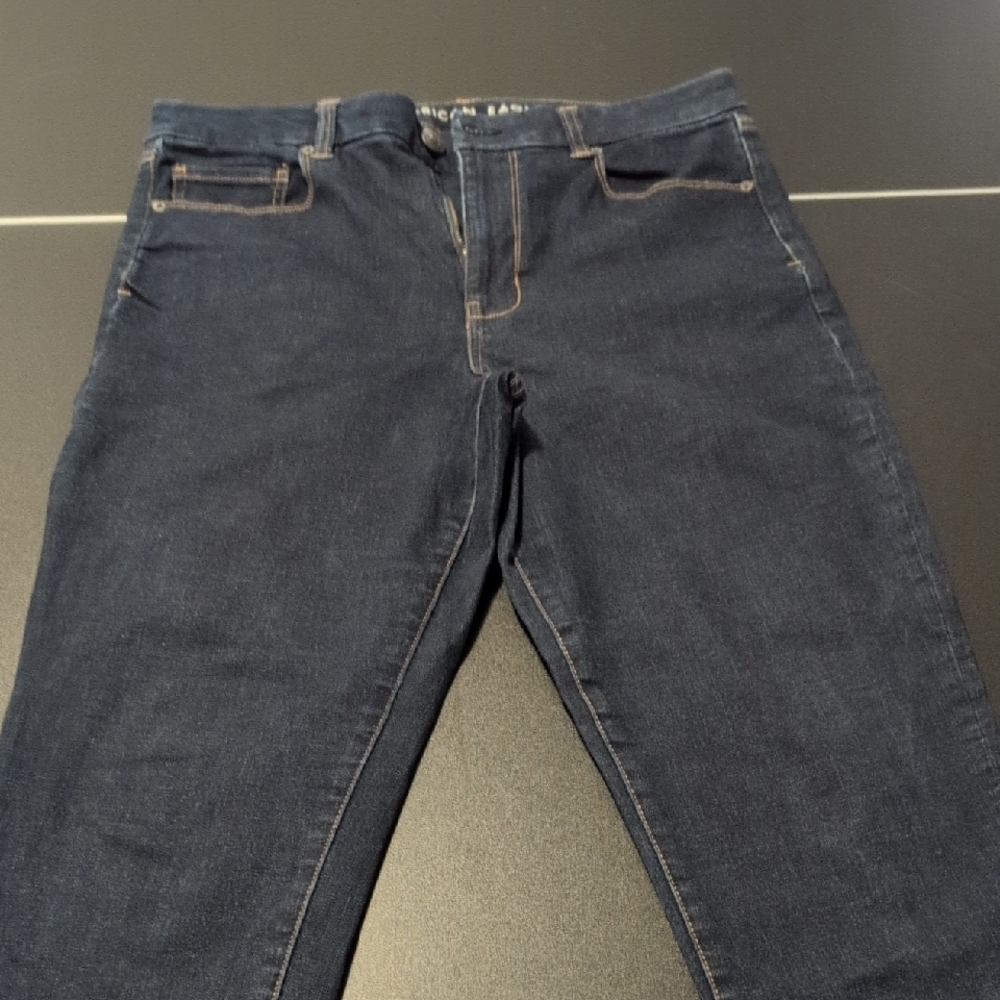 American Eagle Outfitters Men's Deep Indigo Slim Jeans